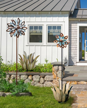Cyan Oasis maintenance-free decor for easy outdoor styling
