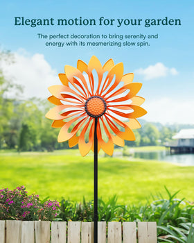 Cyan Oasis durable finish provides long lasting outdoor decor