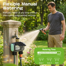 CyberOrd IPX5 outdoor waterproof design withstands seasonal weather.