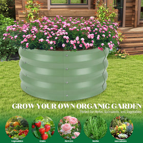 Cycayit 2ft-by-2ft bed with elevated drainage for healthier roots.