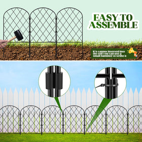 Cycayit small-pet barrier protects beds from small animals.