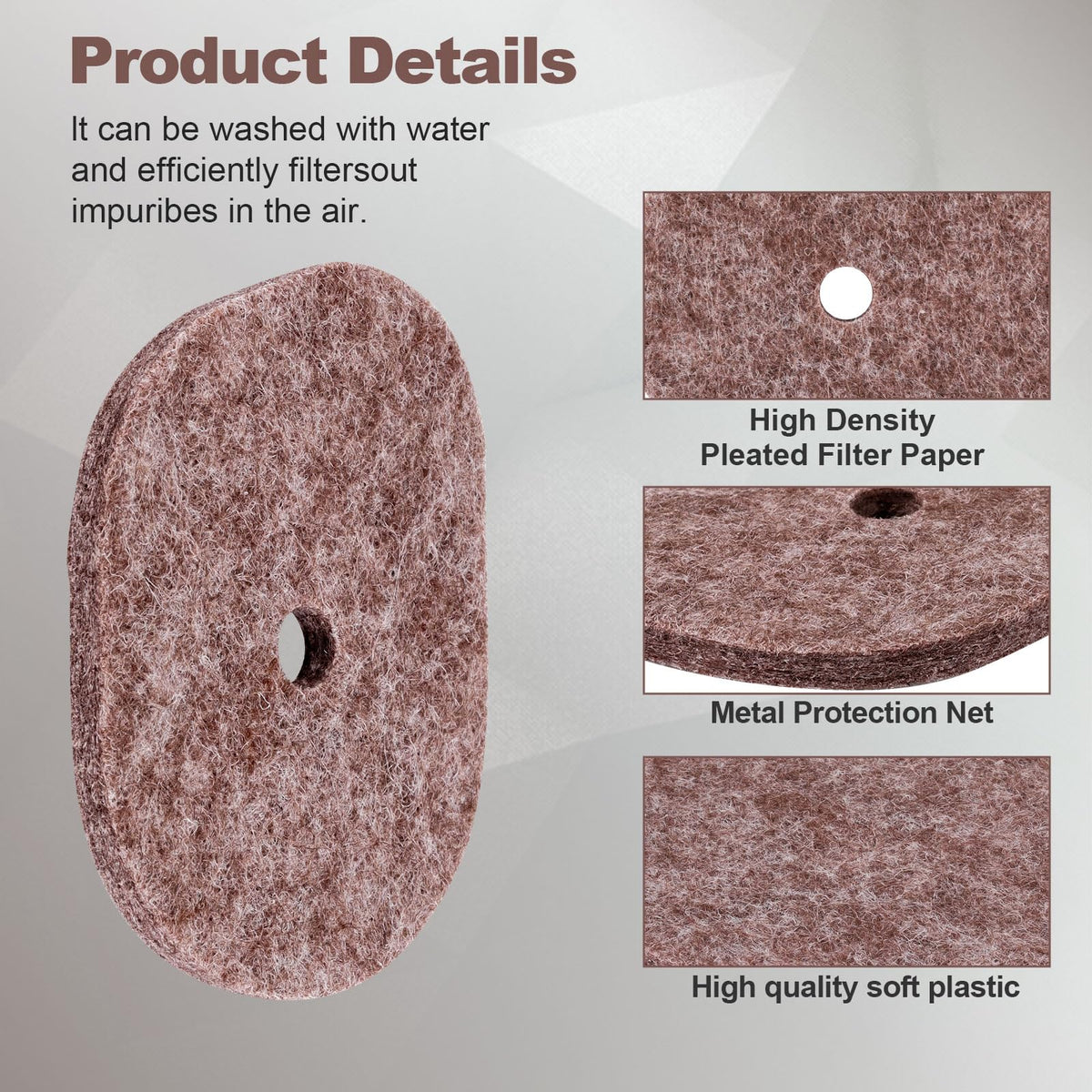 Cyleto air filter for STIHL FS70 RC filtration test highlights superior particle capture.