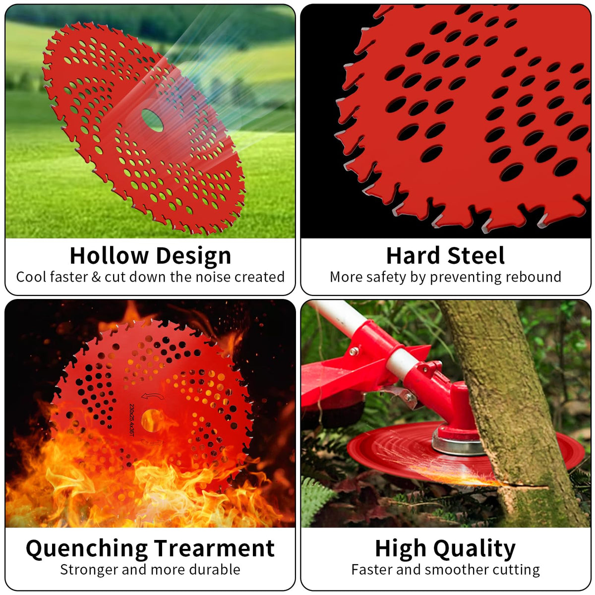 Cyleto weed eater blade installation kit for easy setup