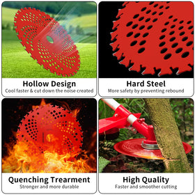 Cyleto weed eater blade installation kit for easy setup
