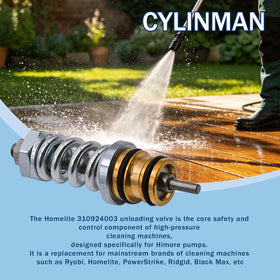 Cylinman Homelite 310924003 valve close-up for compatible pumps