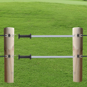 CYM-INSIST 16 ft retractable line maintains tension across gates.