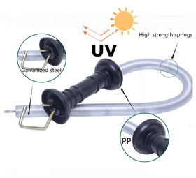 CYM-INSIST galvanized spring provides durable, corrosion-resistant tension.