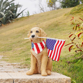 Removable flag design for easy seasonal patriotic displays by Cynkeyee.
