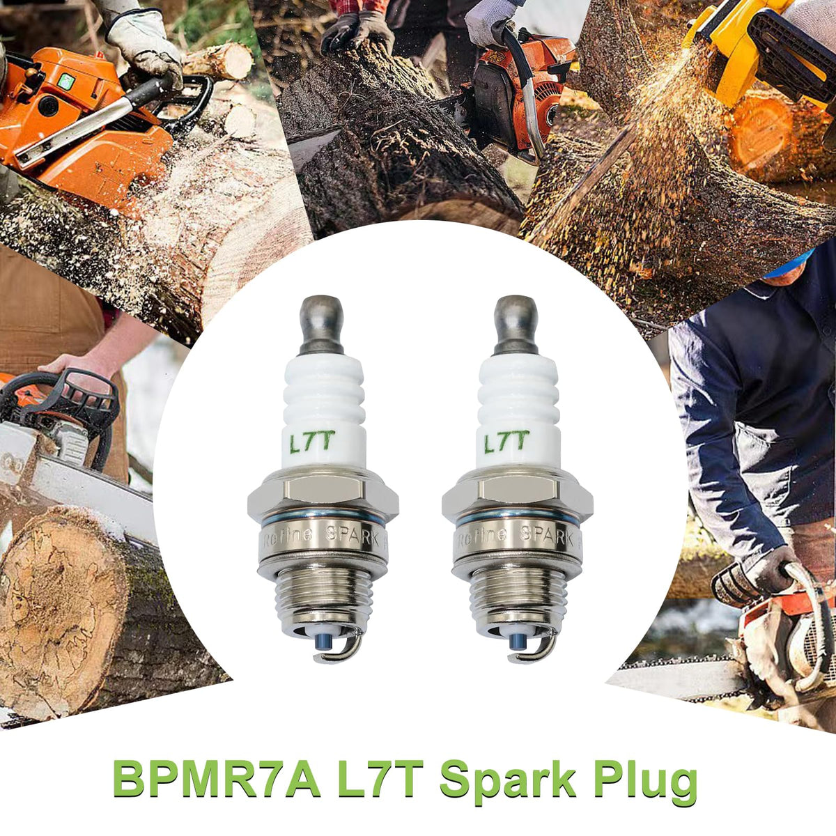 Cynkpeg BPM8Y spark plug replacement for NGK BPMR8Y and RCJ8Y models.