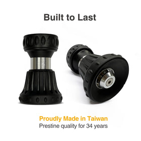 Cyprium water nozzle used for garden cleaning and outdoor surfaces