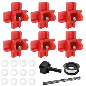 Cyrading chicken nipple waterer side-mount kit delivering clean drinkable water