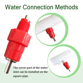 Cyrading chicken waterer nipples durability image underlines long-lasting performance in busy coops