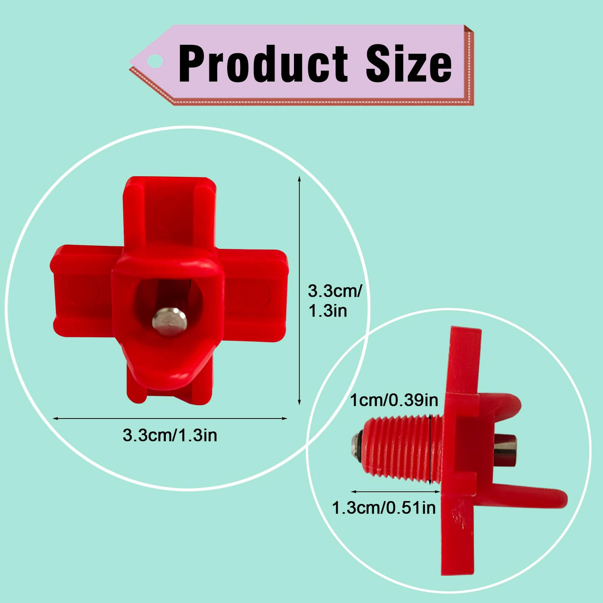 Cyrading 6-pack nipple waterer components for durable poultry hydration
