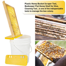 CYSFETENA honey scraper tool enables efficient scraping with minimal disturbance.