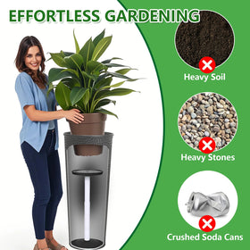 CYTMALHG compatible with tall, round, square, and conical pots for flexible layouts.