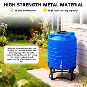 CYTMALHG stand elevates 45-55 gallon drums for easier water access.