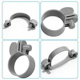 CYUXING ground clamp keeps hose joints secure at pump and filter connections