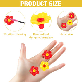 CYUXING flowers set red and yellow for outdoor feeding and display