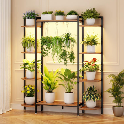 CYXPHION C1 grow lights panel highlights indoor plants for consistent light