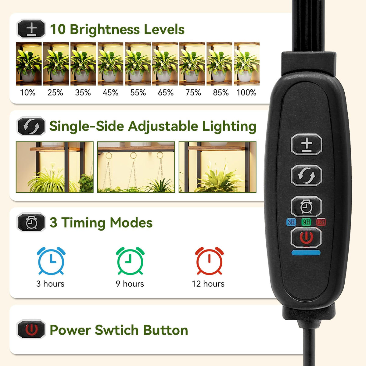CYXPHION C1 hanging hooks enable easy orchid and trailing plant display