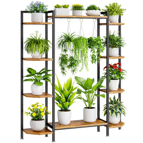 CYXPHION C1 heavy-duty load capacity supports multiple potted plants