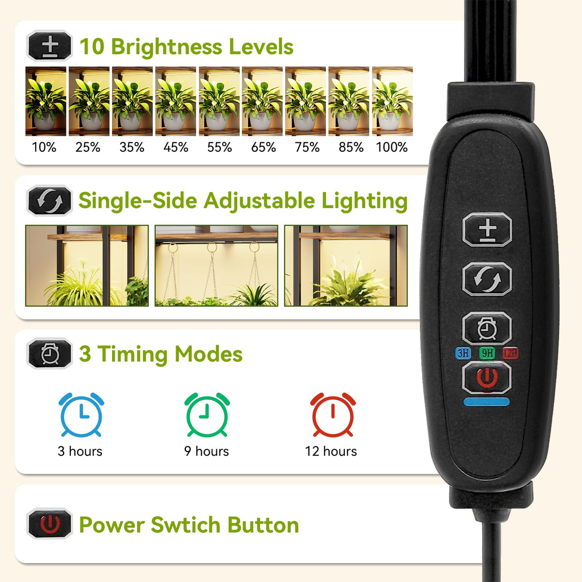 CYXPHION C2 adjustable light strips offer customizable plant lighting