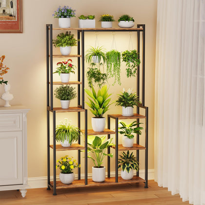 CYXPHION C2 plant stand with hidden grow lights for indoor flourishing
