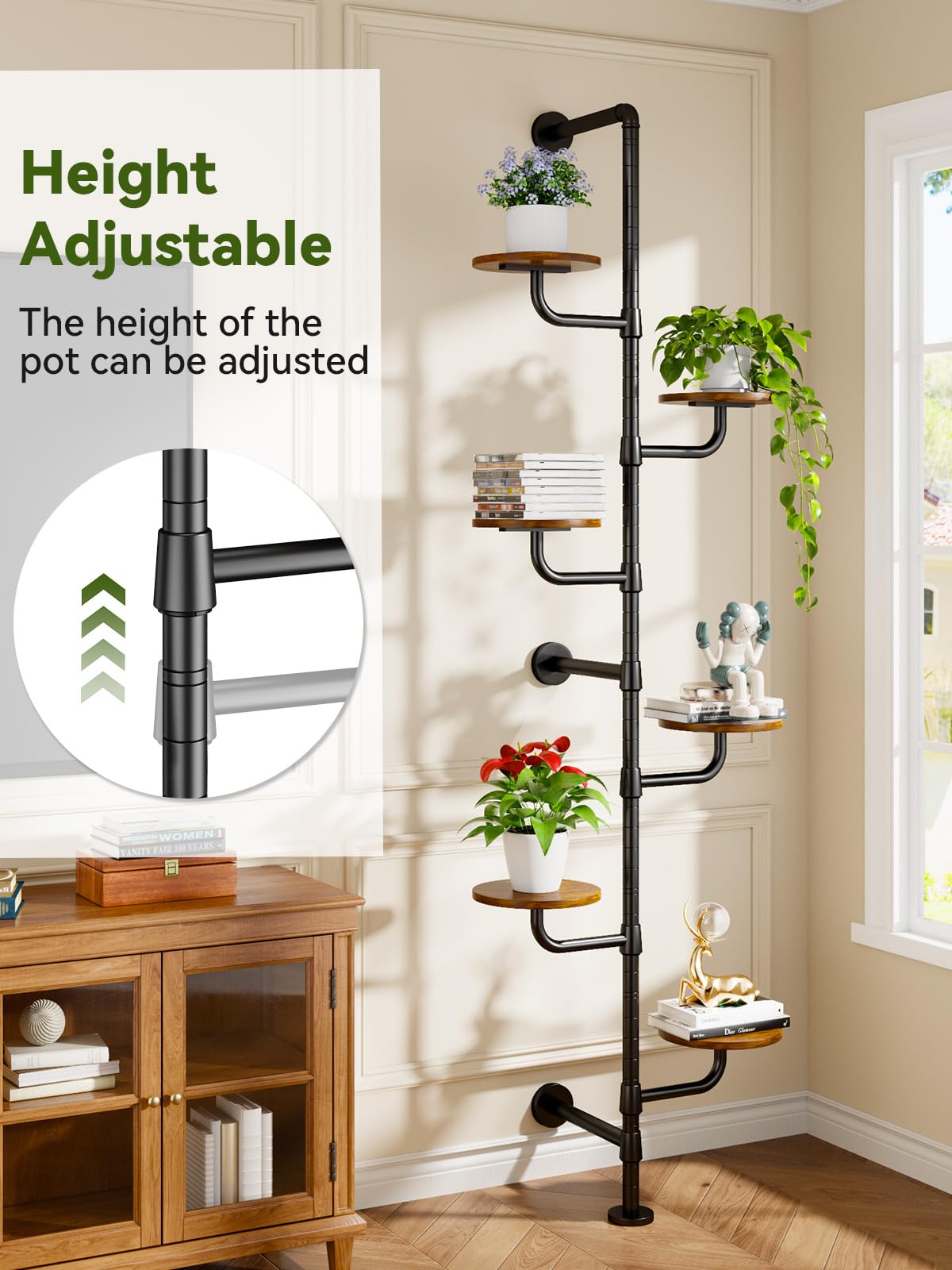 CYXPHION C5 height-adjustable layers for diverse plant heights.