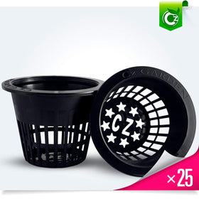Cz Garden Supply 30-day warranty on net cups for confidence.