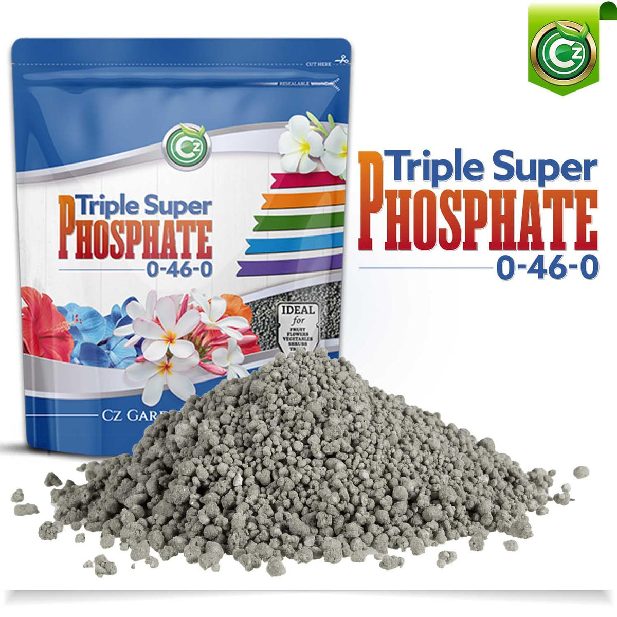 Cz Garden Supply bloom-boost application on flowers yields growth potential