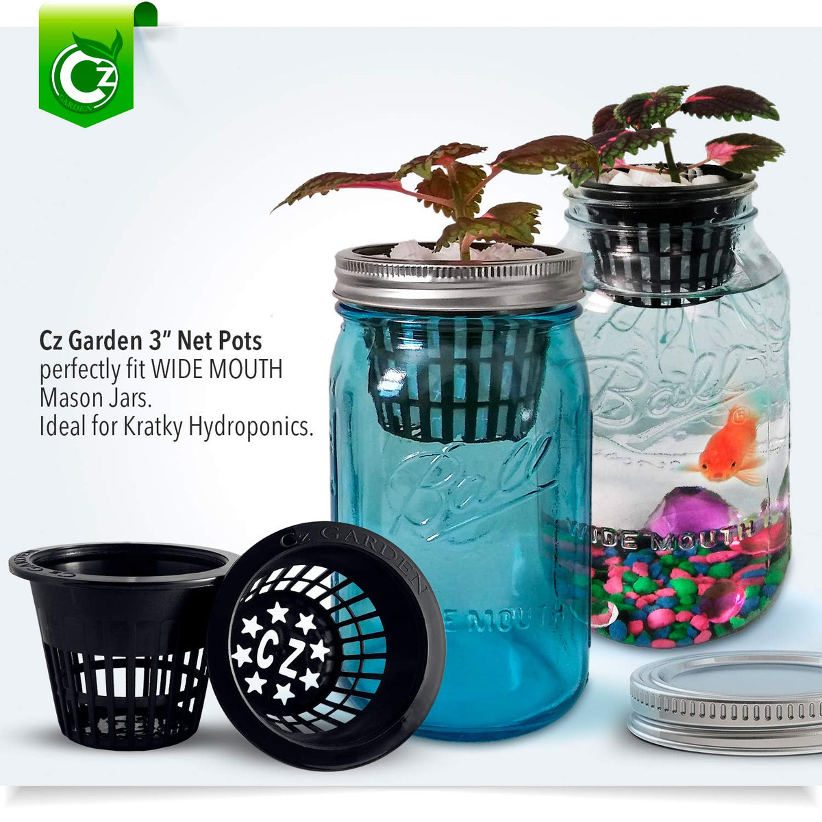 Cz Garden Supply narrow slots support robust root growth.