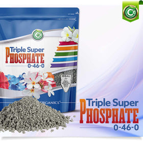 Cz Garden Supply phosphorus granules closeup shows even distribution