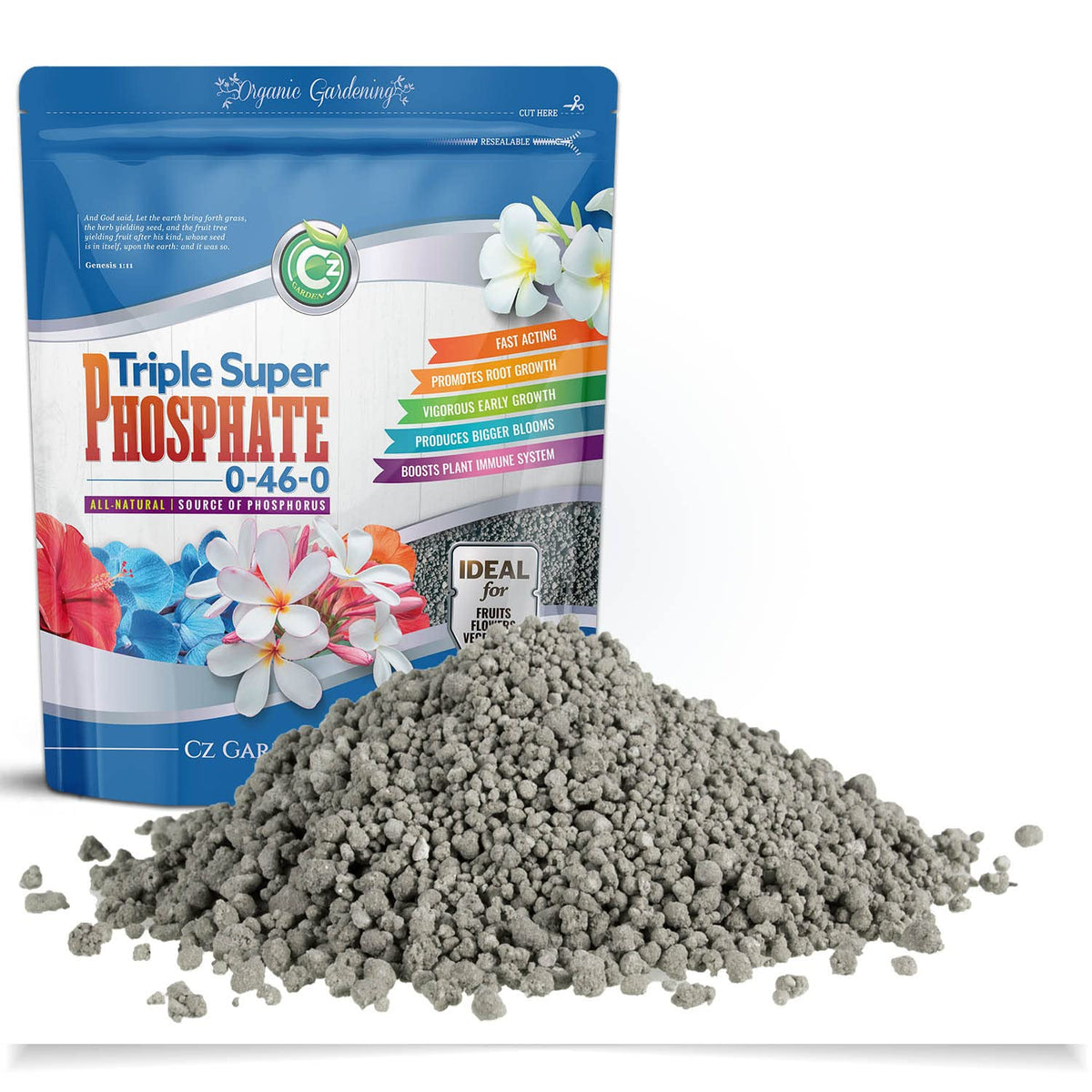 Cz Garden Supply vegetables and herbs thrive with phosphorus feeding