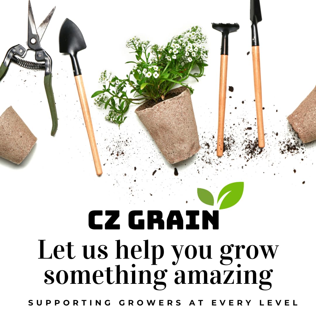 CZ Grain Garden-friendly seeds suitable for pots, raised beds, and plots.