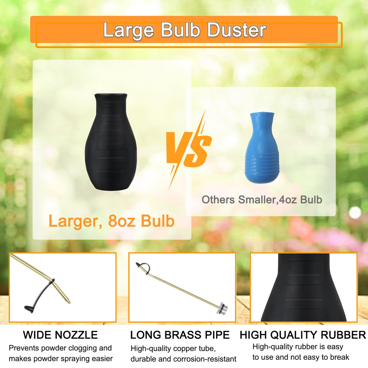 CZA Duster kit contents including funnels and gloves for home use.