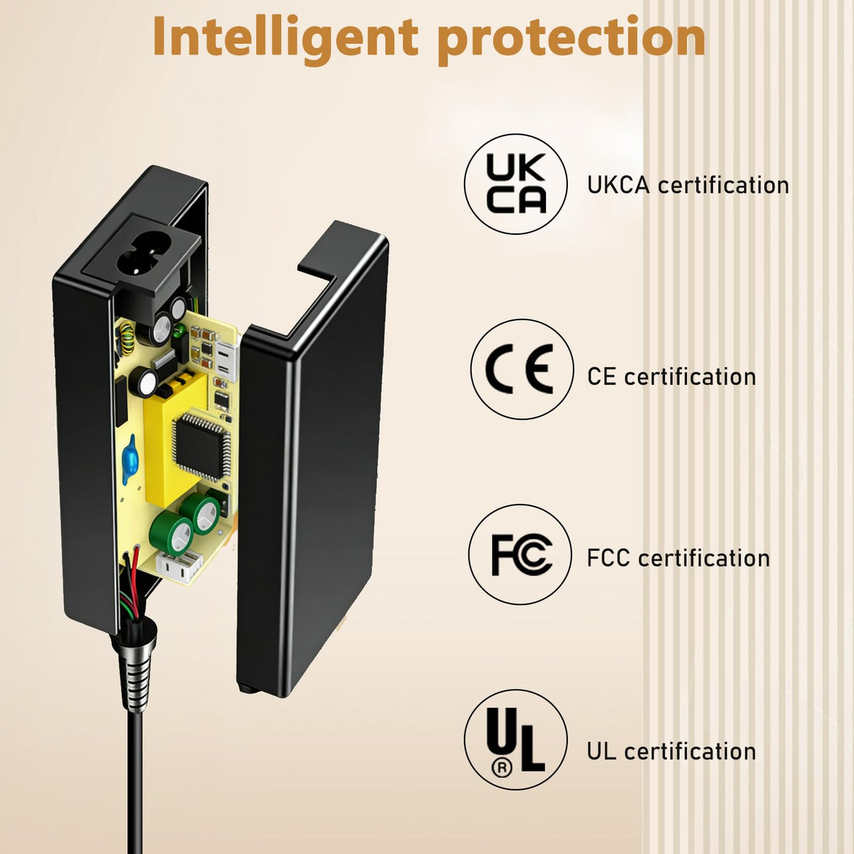 Czepa includes overheat and overcurrent protections for safer operation.