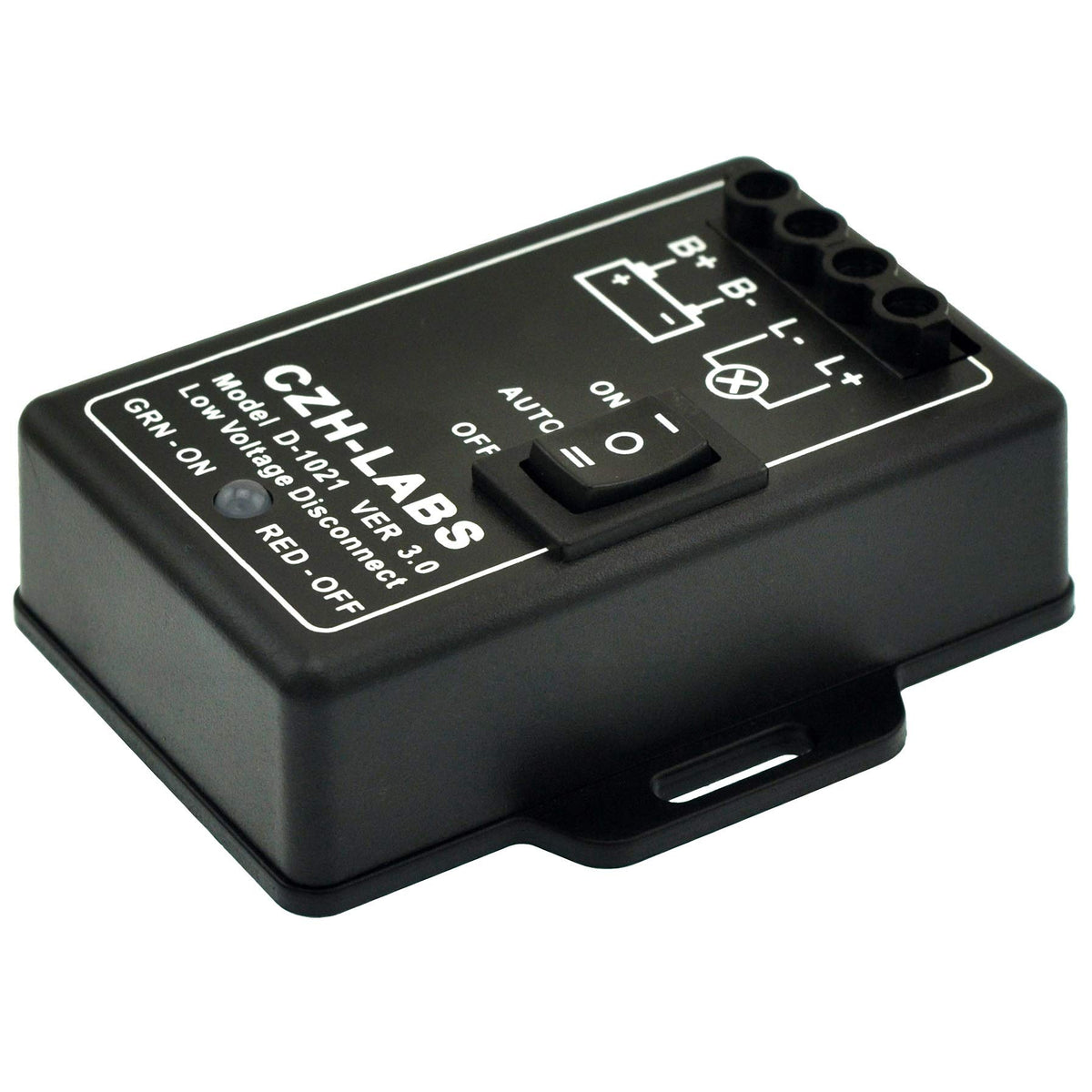 CZH-LABS LVD panel-mount design shown for secure installation.