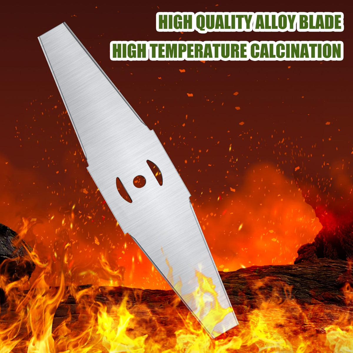 Czlotyh easy-install blade design supports quick replacement and storage.