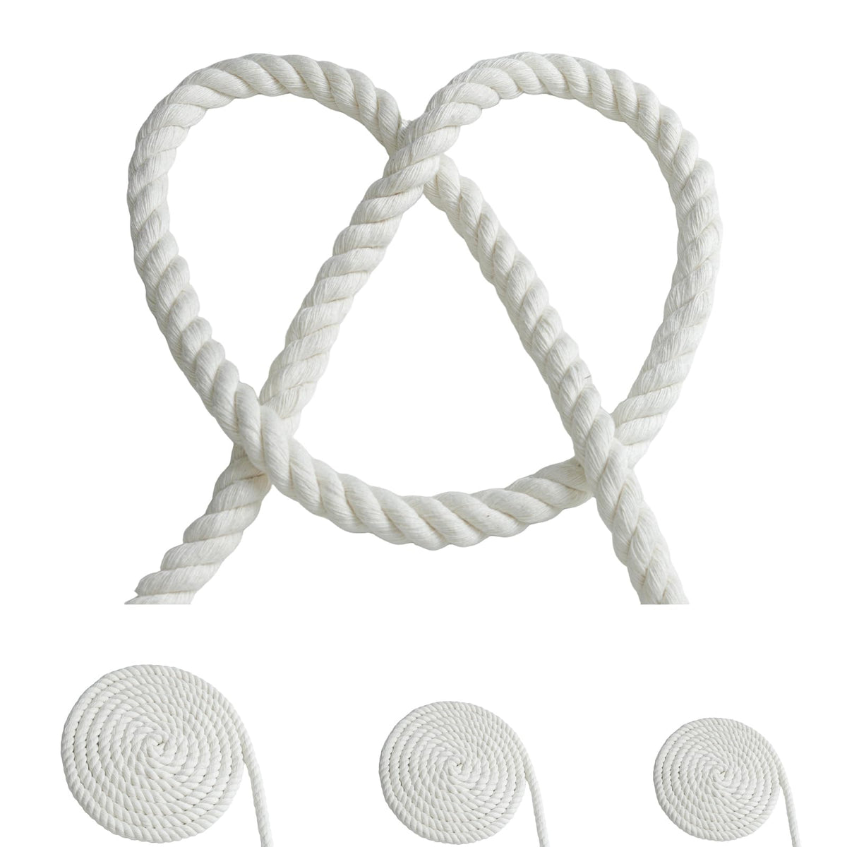 Czoynife cotton rope used in DIY decor projects and crafts