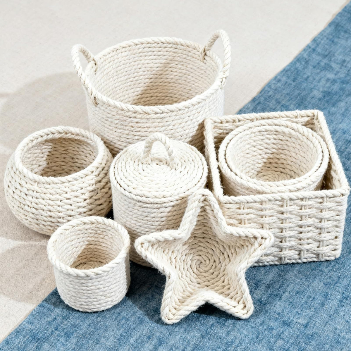Czoynife cotton rope wedding decor accents with rustic charm