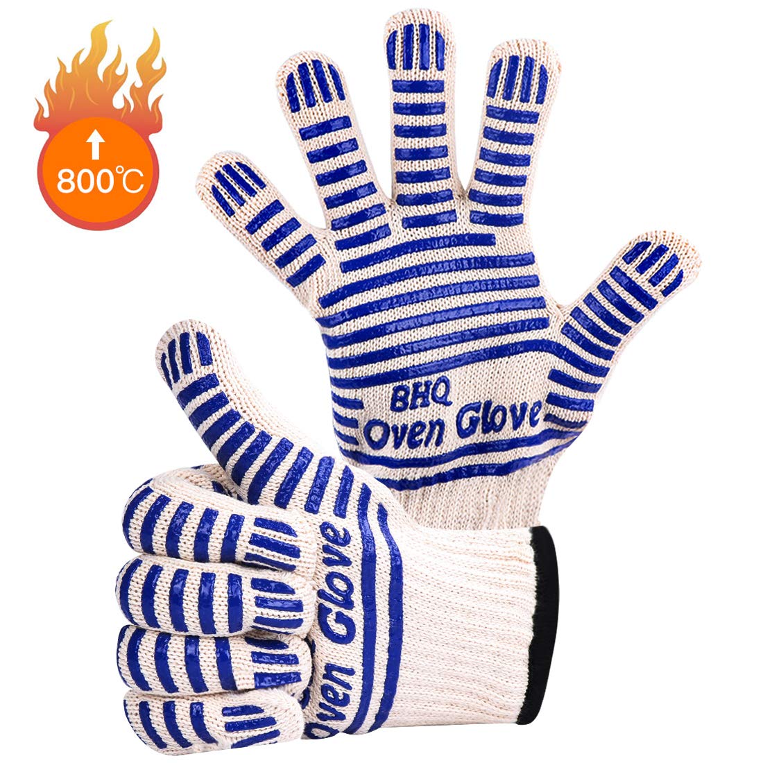 czsyczzs extreme heat gloves blue ambidextrous fit for both hands