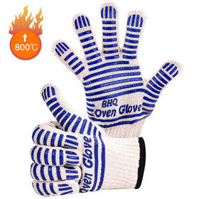 czsyczzs extreme heat gloves blue ambidextrous fit for both hands