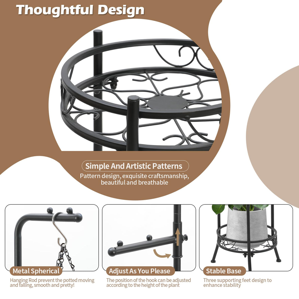 CZWL&HG slim 11.8-inch corner stand saves space in tight rooms.
