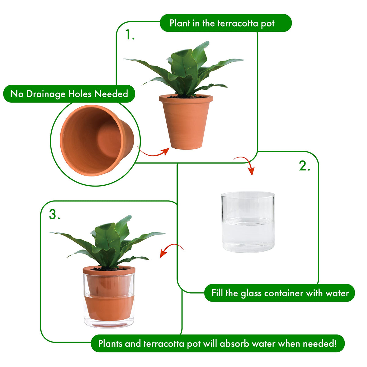 Compact 4-inch D'vine Dev pot on tabletop demonstrating footprint