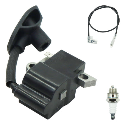 DABAZUALY ignition coil for Stihl BR600 close-up showing durable build and fit.
