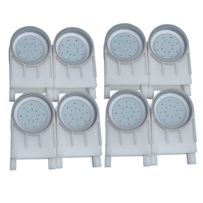 Dabkanna 8-pack hive entrance feeders with lids for clean, controlled feeding