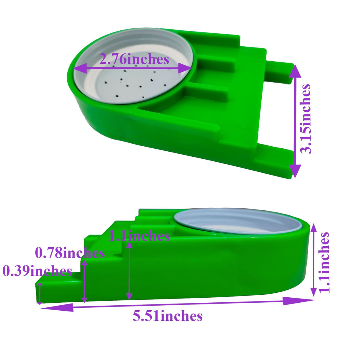 Dabkanna Bee Hive Feeder green entrance aids easy hive access.