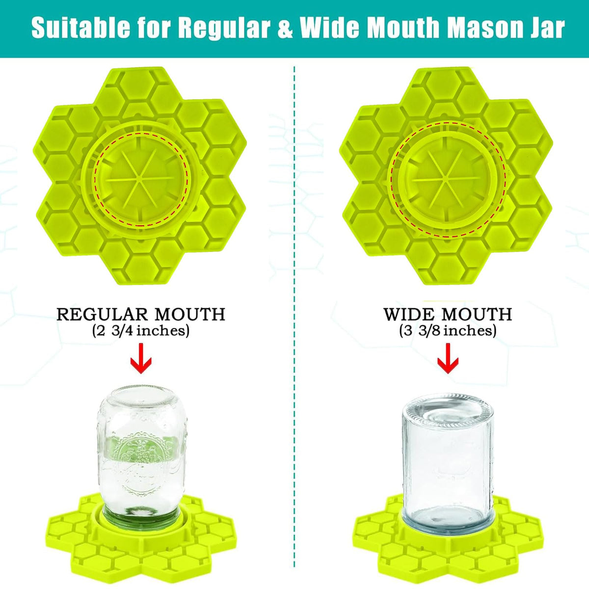 Two-pack set enables multiple safe drinking zones for pollinators.