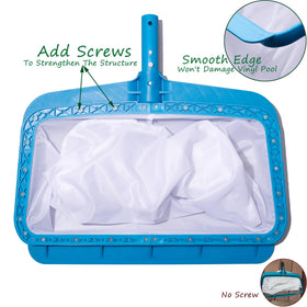 DABOVIN ultra-fine mesh catches gnats, pollen and tiny debris.