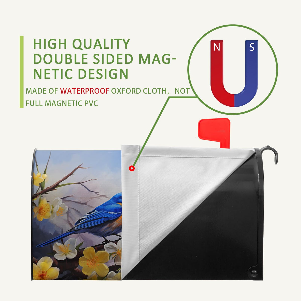 Dacawin easy install magnet strip for quick seasonal swaps.